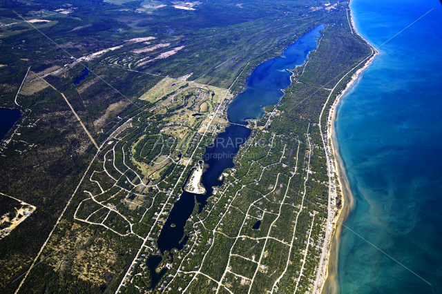 Cedar Lake (Looking North) in Iosco County, Michigan
